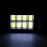 Set 5 x lampa cu incarcare solara Jortan, 8 Celule, 50W, telecomanda + CADOU Masina Profesionala Viking X de tuns sau contur