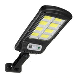 Set 5 x lampa cu incarcare solara Jortan, 8 Celule, 50W, telecomanda + CADOU Masina Profesionala Viking X de tuns sau contur