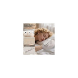 Aparat de masaj pentru maini, masajor de mana inteligent, comprimare termica shiatsu, 13 pernite de aer, 3 moduri, 3 nivele temperatura (20/35/42°C), 5 niveluri intensitate, baterie 2000 mAh, incarcare USB-C, alb/gri, 1 buc