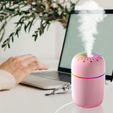 Set 2 x Umidificator H2O cu Difuzor de Aroma + 24 Uleiuri esentiale CADOU