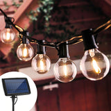 Oferta zilei! Ghirlanda luminoasa solara, 4 m - 12 becuri, interconectabila