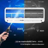 Aparat de curățat cu abur 2500W, curățare eficientă, 1200ml, 3 bar, 190x150x130mm