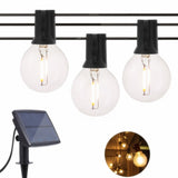 Oferta zilei! Ghirlanda luminoasa solara, 4 m - 12 becuri, interconectabila