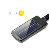 Set 5 x lampa cu incarcare solara Jortan, 8 Celule, 50W, telecomanda + CADOU Masina Profesionala Viking X de tuns sau contur