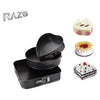 Pachet 1+1! Set 3 tavi pentru prajituri, torturi, Fund detasabil, Forma rotunda 26 cm, patrata 28 cm, inima 24 cm, Metal antiaderent, Coacere uniforma