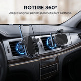 Oferta 1+1 ! Suport Auto pentru Telefon, Reglabil 360°