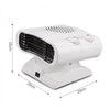 Mini Aeroterma cu termostat adjustabil, 2000w, culoare alb