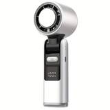 Ventilator Mini Portabil, 100 Viteze Reglabile, Motor Fara Perii, Baterie 3600mAh, Design Pliabil, Culoare Gri