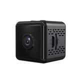 Mini Camera Spion Ultra HD 1080P, Unghi Larg 150° Cu Functie Video Si Foto, Night Vision, Senzor Miscare, Baterie 1000 mAH, Suport Card Pana La 32 GB, Portabila, Negru
