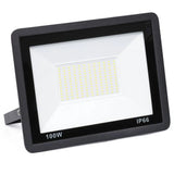Set 2 Proiectoare LED Jortan 100W - Iluminat Exterior Profesional, Lumina Calda, Aluminiu