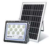 Proiector LED Slim cu Telecomanda si Panou Solar IP66