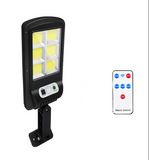 Set Lampi cu incarcare solara Jortan, 8 Celule, 50W, Telecomanda