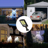 Set Lampi cu incarcare solara Jortan, 8 Celule, 50W, Telecomanda