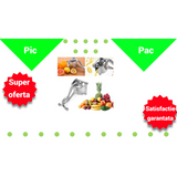 Storcator Manual Premium din Aluminiu pentru Citrice - Presa Profesionala Lamai, Portocale, Lime