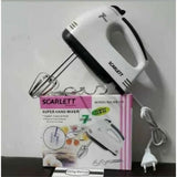 Mixer de mana Scarlett, putere 260W, 7 viteze, alb