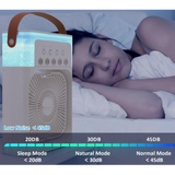 Ventilator portabil 3 1n 1 racorire umidificare si iluminare in 7 culori