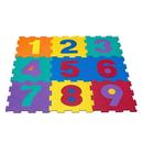 Puzzle Cifre de podea din spuma, 9 buc de 31.5x31.5 cm