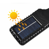 Set 3 x Lampi Solare de Perete, 3 Moduri de Functionare, Telecomanda, Senzor de Miscare si Lumina